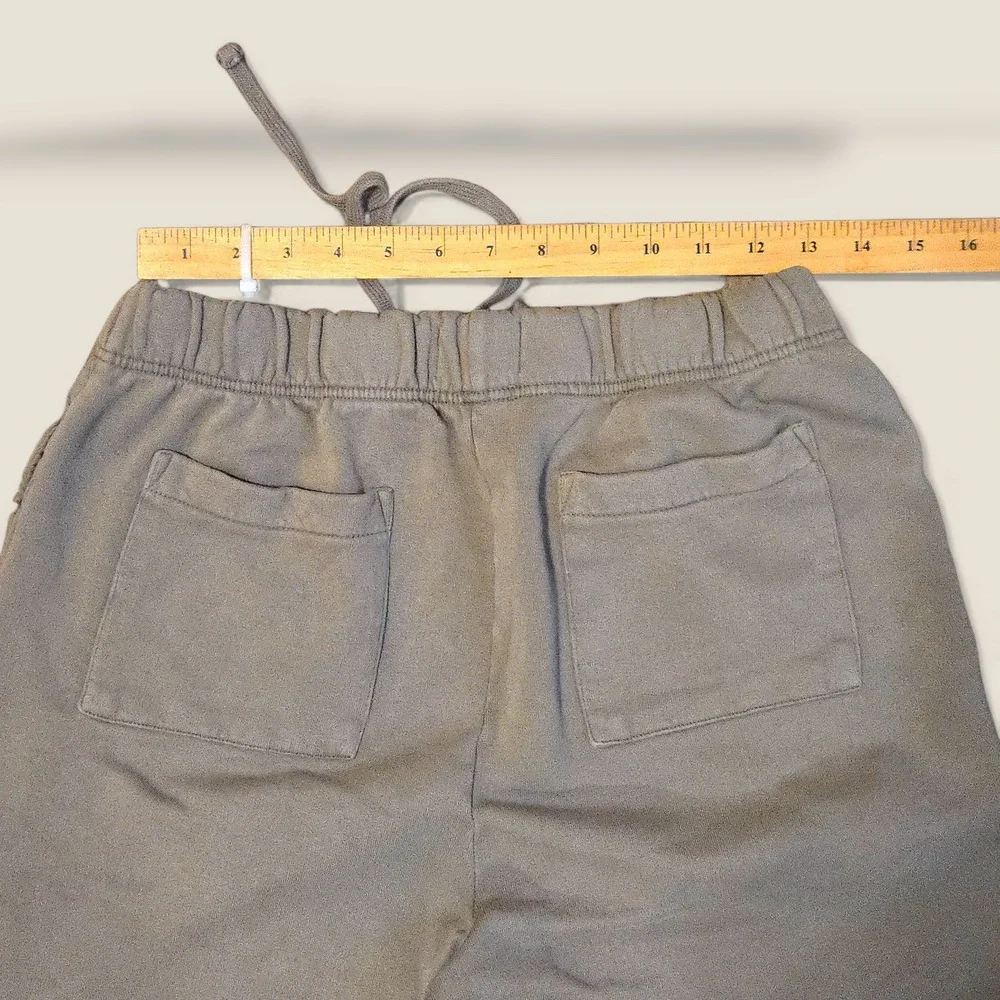 Mate The Label Men's Medium Sweatpants Brown Organic Cotton Relaxed Wide Leg EUC - Picture 9 of 12